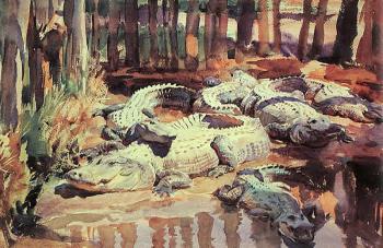 約翰 辛格 薩金特 Muddy Aligators 約翰 辛格 薩金特 Muddy Aligators